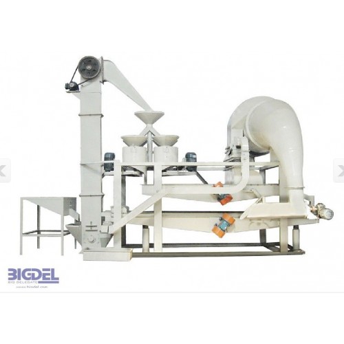  1- TFQM200 Karabuğday Kabuk Soyma Buckwheat shelling machine